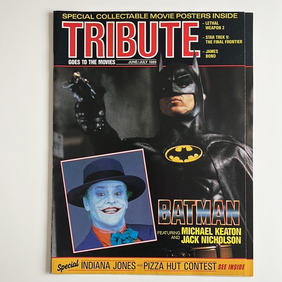 Tribute Goes To The Movies Magazine 89 Batman x2 /Batman Collectible Order Forms - Picture 2 of 13